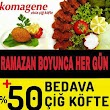 Komagene Çiğköfte Osmaniye Metin Tamer Şube