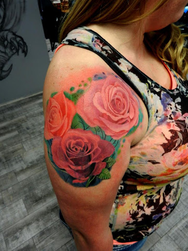 Explore bar code tattoo ideas, creative tattoo ideas in Bradenton, available at Sacred Arts Tattoo Bradenton