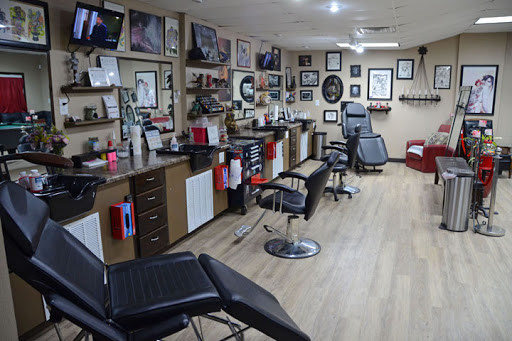 Explore womens leg sleeve tattoo ideas, creative tattoo ideas in Ottumwa, available at Family Tradition TattoosPiercings