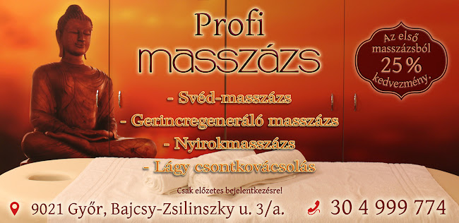 Profi Masszázs - Meilinger Anikó