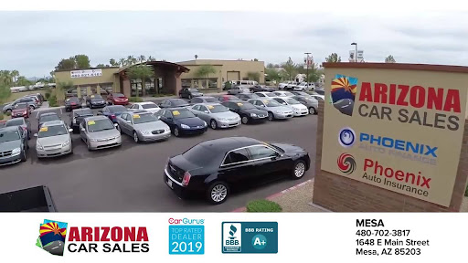 Used Car Dealer «Arizona Car Sales», reviews and photos, 1648 E Main St, Mesa, AZ 85203, USA