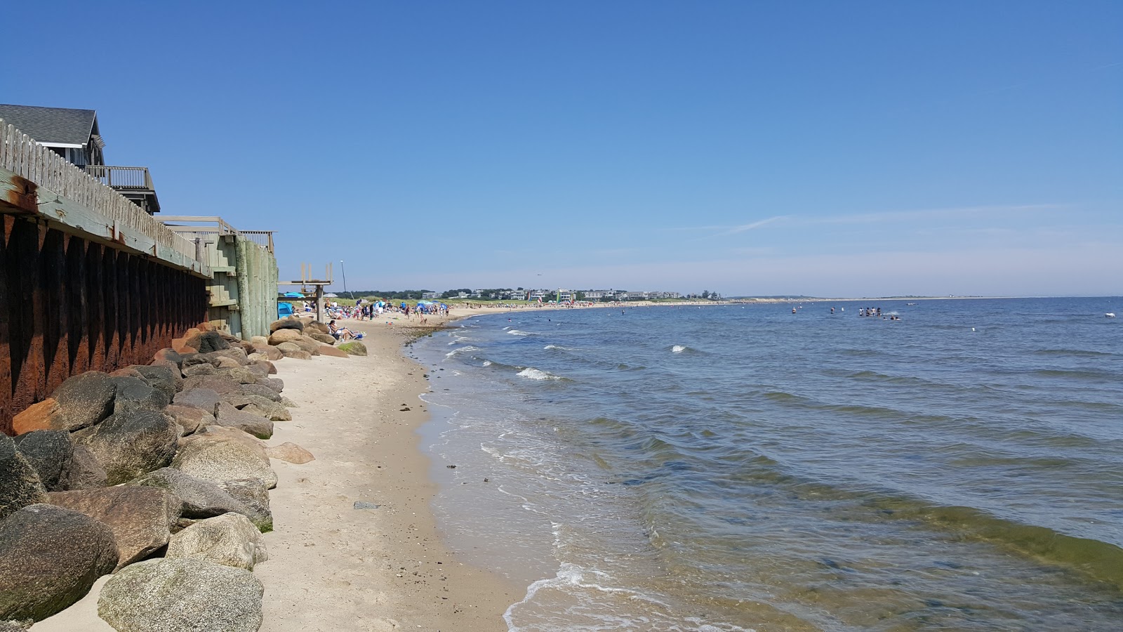 Foto von Ridgevale beach mit lange, gerade küste