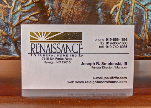 Cremation Service «Renaissance Funeral Home and Cremation», reviews and photos, 7615 Six Forks Rd, Raleigh, NC 27615, USA