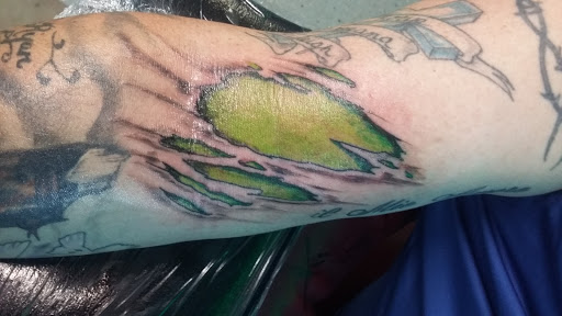 Explore mens tattoo sleeve idea, creative tattoo ideas in Lufkin, available at Irish Custom Tattoos