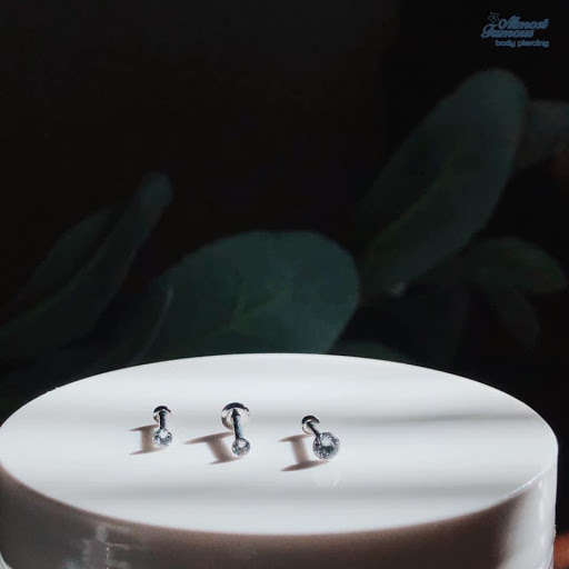 Explore patchwork tattoos ideas, creative tattoo ideas in Fargo, available at Almost Famous Body Piercing