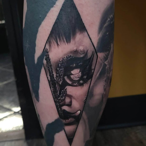 Explore design tattoo ideas for men, creative tattoo ideas in Taylor, available at Babydolls Tattoos