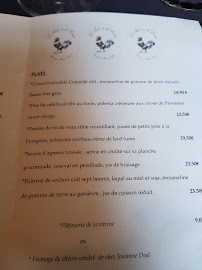 L'Aile ou la Cuisse à Saint-Rémy-de-Provence menu