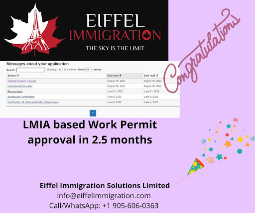 Eiffel Immigration Solutions Limited