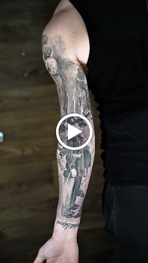 Explore honeycomb tattoo ideas, creative tattoo ideas in Deerfield Beach, available at Black Rose Tattoo Studio