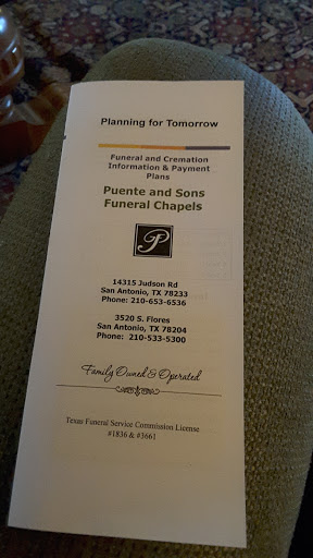 Funeral Home «Puente & Sons Funeral Chapel», reviews and photos, 14315 Judson Rd, San Antonio, TX 78233, USA