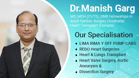 Dr Manish Garg, Cardiac Surgeon in Mumbai