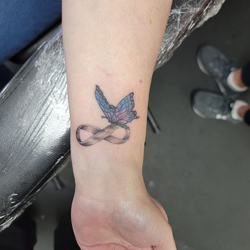 Explore tattoo ideas for 4 sisters, creative tattoo ideas in Billings, available at Cryptic Tattoo Company