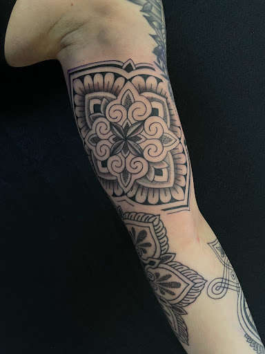 Explore charmed tattoo ideas, creative tattoo ideas in Mount Clemens, available at Hand & Heart Tattoo