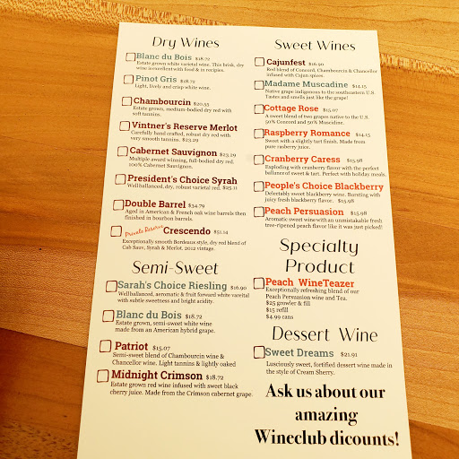 Winery «Amber Falls Winery and Cellars», reviews and photos, 794 Ridgetop Rd, Hampshire, TN 38461, USA