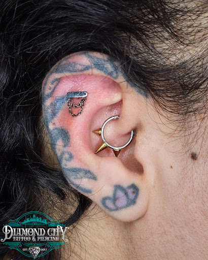 Explore chest piece tattoo ideas, creative tattoo ideas in Murrieta, available at Diamond City Tattoo & Piercing