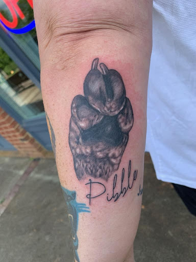 Explore aaliyah tattoo ideas, creative tattoo ideas in Chapel Hill, available at Gold Hand Gallery