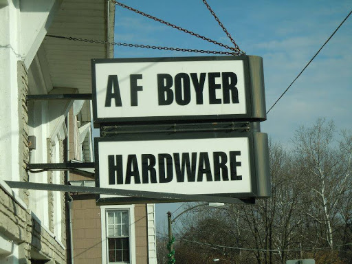 A F Boyer Hardware & Guns, 130 Main St, Slatington, PA 18080, USA, 