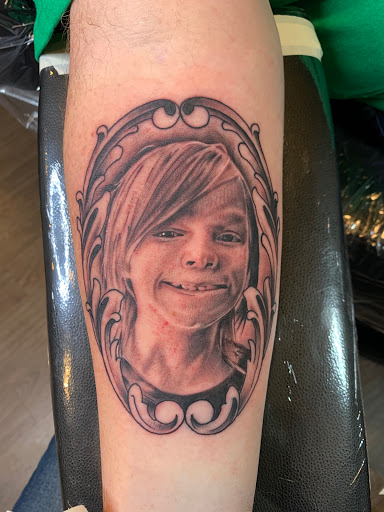 Explore esthetician tattoo ideas, creative tattoo ideas in Clearfield, available at Platypus Tattoo Co.