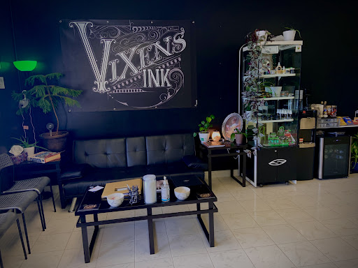 Explore back leg tattoo ideas, creative tattoo ideas in Topeka, available at Vixens Ink