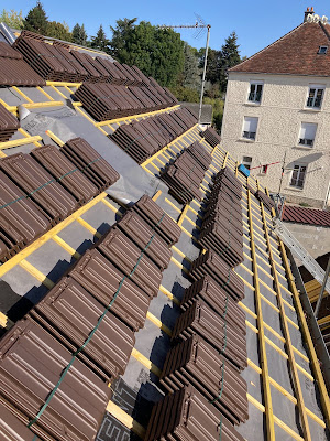 ETS Dubois Couverture: Artisan couvreur Réparation Nettoyage Toiture Étanchéité Recherche Fuites 92 Hauts-de-Seine Courbevoie à La Garenne-Colombes