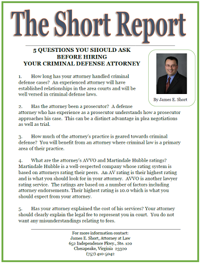 Criminal Justice Attorney «James E. Short, PLC», reviews and photos