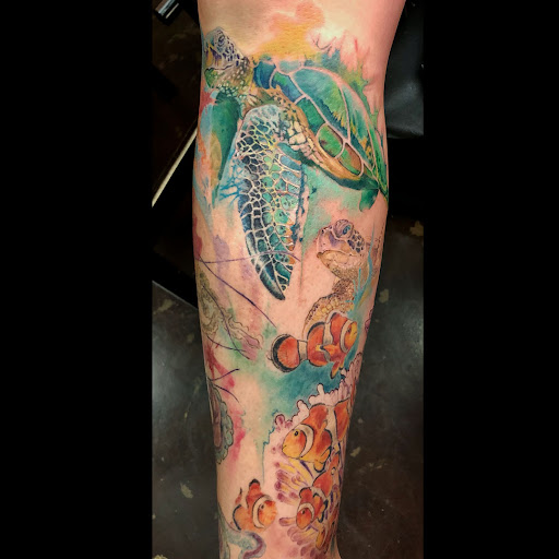 Explore healing symbol tattoo ideas, creative tattoo ideas in Henderson, available at Studio Tattoo