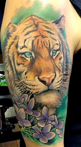 Explore tattoo ideas for men bicep, creative tattoo ideas in Nashville, available at Alchemy Nashville