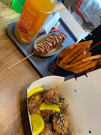 Saucisse sur bâtonnet du Restaurant coréen K-Town à Paris - n°9