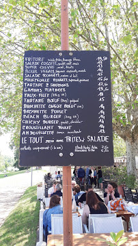 Menu / carte de Restaurant Glacier de la Plage à Villefranche-sur-Saône