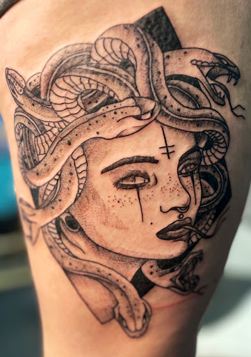 Explore simple guy tattoo ideas, creative tattoo ideas in Scranton, available at Black Sheep Tattoo & Piercing Studio