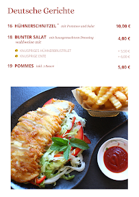 Little Asia à Kulmbach menu