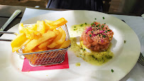 Steak tartare du Restaurant français Chez Bibet à Saint-Bernard - n°1
