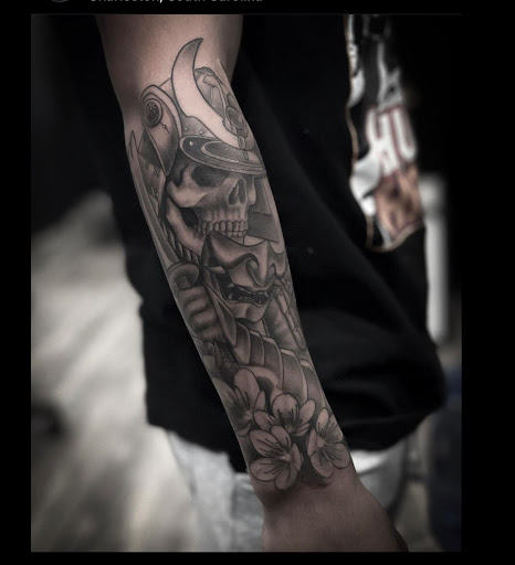 Explore small tattoo ideas with names, creative tattoo ideas in Goose Creek, available at Red Kirin Tattoo