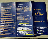 Kajna’ Restaurant à Gricignano di Aversa carte