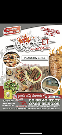 Restaurant turc Restaurant Broch'ET ( brochette ) à Vernouillet - menu / carte