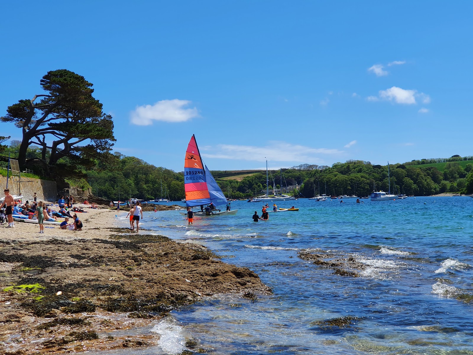 Photo de St Mawes beach zone des équipements