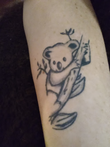 Explore lower leg tattoo ideas, creative tattoo ideas in Albuquerque, available at A Touch of Ink Tattoo & Art Gallery