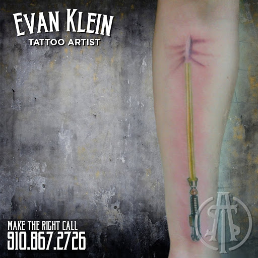 Explore smurf tattoo ideas, creative tattoo ideas in Fayetteville, available at American Tattoo Society of Fayetteville