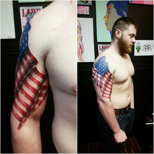 Explore ace of hearts tattoo ideas, creative tattoo ideas in Orange Park, available at Big City Tattoo and Piercing