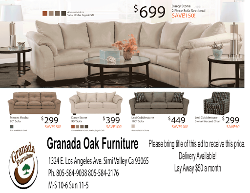 Furniture Store «Granada Furniture», reviews and photos, 1324 E Los Angeles Ave, Simi Valley, CA 93065, USA