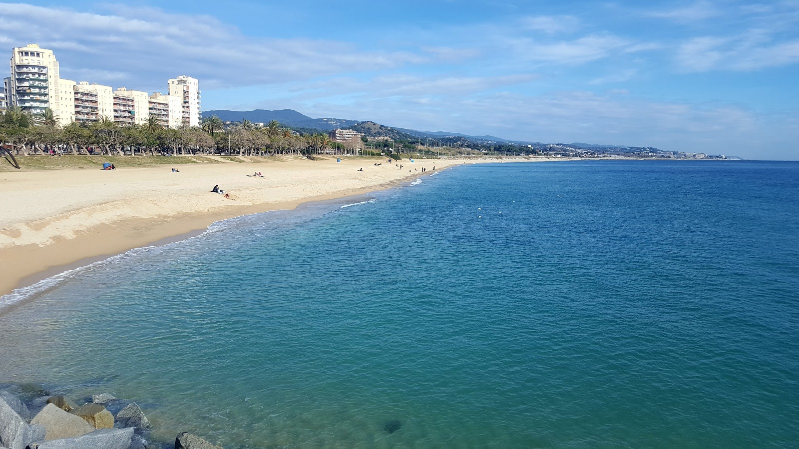 Photo of Platja de Sant Simo with very clean level of cleanliness