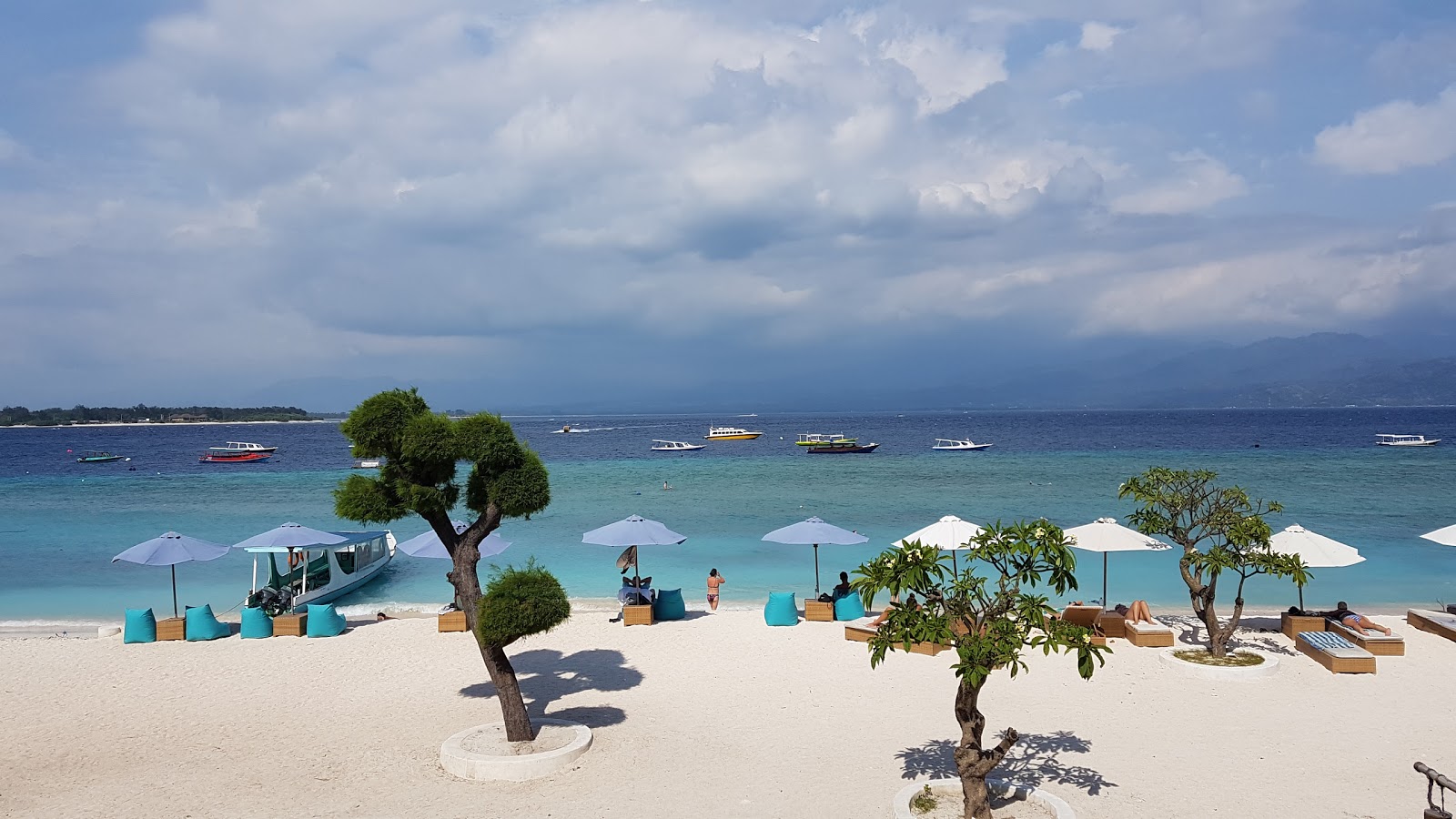 Zdjęcie Plaża Gili Trawangan z poziomem czystości wysoki