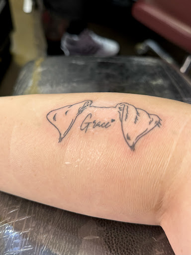 Explore st jude tattoo ideas, creative tattoo ideas in Asbury Park, available at Old Glory Tattoo Co.