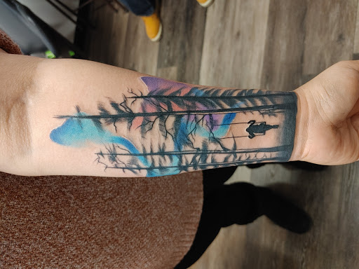 Explore packer tattoo ideas, creative tattoo ideas in Hereford, available at Slow Pain Tattoo Body Art Studio