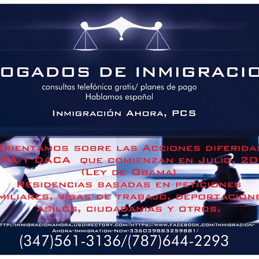 Inmigracion Ahora/Immigration Now