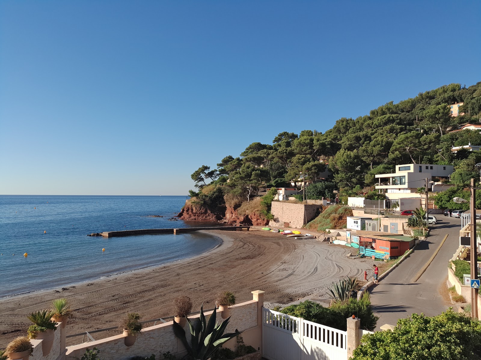 Foto von Plage de Fabregas mit kleine bucht