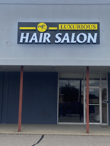 Luxurious hair salon