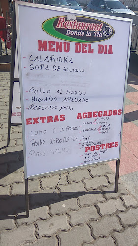 Opiniones de Restaurante Donde La Tía en Arica - Restaurante