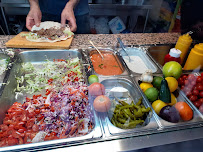 Smörgåsbord du Restaurant de döner kebab Délice Jussieu à Paris - n°1