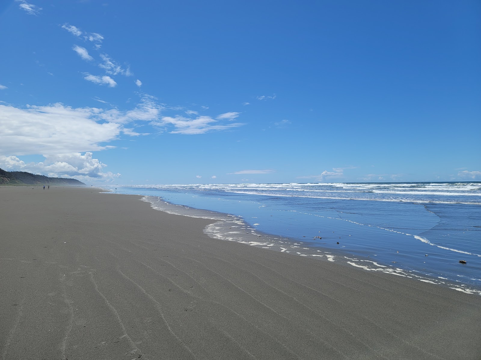 Seabrook Beach的照片 带有碧绿色纯水表面